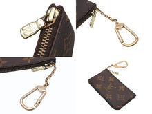 画像をギャラリービューアに読み込む, 極美品 LOUIS VUITTON ルイヴィトン モノグラム ポシェット クレ コインケース 小銭入れ M62650 ロゴ ブラウン 中古 4b006946