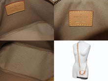 Load image into Gallery viewer, 極美品 LOUIS VUITTON ルイヴィトン ナノ アルマ 2WAYバッグ M46895 モノグラム デュンヌキャンバス ホワイト ブラック ベージュ 中古 4b006950