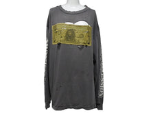 画像をギャラリービューアに読み込む, SAINT MICHAEL セントマイケル × 河村康輔 長袖 Tシャツ SM-A22-0000-083 サイズL チャコール プリント 中古 4b006956