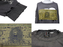 画像をギャラリービューアに読み込む, SAINT MICHAEL セントマイケル × 河村康輔 長袖 Tシャツ SM-A22-0000-083 サイズL チャコール プリント 中古 4b006956