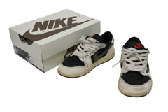 NIKE ナイキ Travis Scott トラヴィススコット エアージョーダン1 ロー OG ミディアム オリーブ キッズ サイズ11C 良品 中古 4b006962