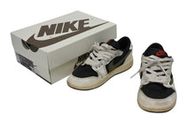 画像をギャラリービューアに読み込む, NIKE ナイキ Travis Scott トラヴィススコット エアージョーダン1 ロー OG ミディアム オリーブ キッズ サイズ11C 良品 中古 4b006962