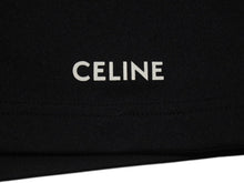 画像をギャラリービューアに読み込む, 極美品 CELINE セリーヌ ショーツ ショートパンツ 2Z144121O サイズL ブラック ポリエステル ロゴプリント 中古 4b006963