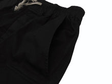 画像をギャラリービューアに読み込む, Rick Owens リックオウエンス パンツ CARGO LONG PANTS RU01D3379 LIDO期 24SS コットン ポリウレタン ブラック サイズ48 美品 中古 4b006964