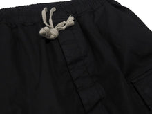 画像をギャラリービューアに読み込む, Rick Owens リックオウエンス パンツ CARGO LONG PANTS RU01D3379 LIDO期 24SS コットン ポリウレタン ブラック サイズ48 美品 中古 4b006964