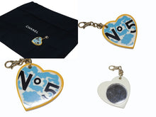 画像をギャラリービューアに読み込む, CHANEL シャネル チェーントートバッグ A31932 10番台 夜間飛行 刺繍 ココマーク デニム エンブロイダリー 美品 中古 4b006965