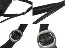 画像をギャラリービューアに読み込む, 極美品 CHROME HEARTS クロムハーツ BAG-MAIL メールバッグ ショルダーバッグ ガンスリンガー ダガージップ ブラック 中古 4b006966