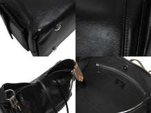 画像をギャラリービューアに読み込む, 新品未使用 LOUIS VUITTON ルイヴィトン キャリーオール バイブ MM ショルダーバッグ M25143 ラムレザー ブラック 中古 4b006968