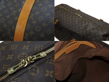 画像をギャラリービューアに読み込む, LOUIS VUITTON ルイヴィトン ボストンバッグ サックポロション 2WAY M41222 ゴールド金具 ブラウン 美品 中古 4b006988