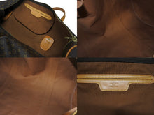 画像をギャラリービューアに読み込む, LOUIS VUITTON ルイヴィトン ボストンバッグ サックポロション 2WAY M41222 ゴールド金具 ブラウン 美品 中古 4b006988