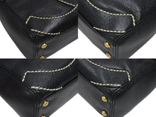 画像をギャラリービューアに読み込む, 極美品 CHANEL シャネル ワイルドステッチ ワンショルダーバッグ 9番台 ココマーク キャビアスキン ブラック ゴールド金具 中古 4b006992