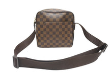 画像をギャラリービューアに読み込む, 極美品 LOUIS VUITTON ルイヴィトン ショルダーバッグ オラフPM ダミエキャンバス ブラウン N41442 中古 4b006994