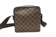 画像をギャラリービューアに読み込む, 極美品 LOUIS VUITTON ルイヴィトン ショルダーバッグ オラフPM ダミエキャンバス ブラウン N41442 中古 4b006994