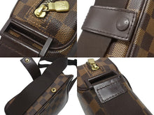 画像をギャラリービューアに読み込む, 極美品 LOUIS VUITTON ルイヴィトン ショルダーバッグ オラフPM ダミエキャンバス ブラウン N41442 中古 4b006994