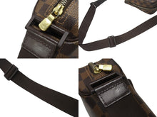 画像をギャラリービューアに読み込む, 極美品 LOUIS VUITTON ルイヴィトン ショルダーバッグ オラフPM ダミエキャンバス ブラウン N41442 中古 4b006994
