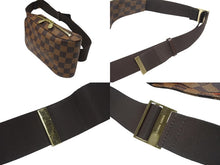 画像をギャラリービューアに読み込む, 極美品 LOUIS VUITTON ルイヴィトン ジェロニモス ウエストバッグ ボディバッグ N51994 ダミエ ブラウン 中古 4b006995