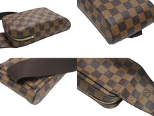 画像をギャラリービューアに読み込む, 極美品 LOUIS VUITTON ルイヴィトン ジェロニモス ウエストバッグ ボディバッグ N51994 ダミエ ブラウン 中古 4b006995