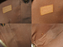 画像をギャラリービューアに読み込む, LOUIS VUITTON ルイヴィトン モノグラム ポシェット ガンジュ ボディバッグ M51870 ブラウン ゴールド金具 美品 中古 4b006997