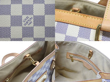 Load image into Gallery viewer, LOUIS VUITTON ルイヴィトン ハンドバッグ N51207 ハムステッドPM ホワイト ダミエアズールキャンバス 美品 中古 4b006999