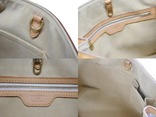 Load image into Gallery viewer, LOUIS VUITTON ルイヴィトン ハンドバッグ N51207 ハムステッドPM ホワイト ダミエアズールキャンバス 美品 中古 4b006999