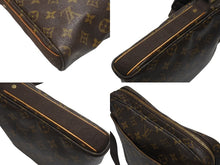 画像をギャラリービューアに読み込む, LOUIS VUITTON ルイヴィトン トロター ボブール ショルダーバッグ M97037 モノグラム ブラウン PVC レザー ゴールド金具 美品 中古 4b007000