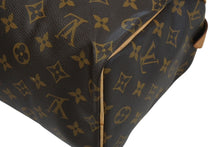 画像をギャラリービューアに読み込む, LOUIS VUITTON ルイヴィトン スピーディ25 ハンドバッグ M41109 モノグラム PVC レザー ブラウン ゴールド金具 美品 中古 4b007002
