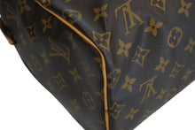 画像をギャラリービューアに読み込む, LOUIS VUITTON ルイヴィトン スピーディ25 ハンドバッグ M41109 モノグラム PVC レザー ブラウン ゴールド金具 美品 中古 4b007002