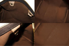 画像をギャラリービューアに読み込む, LOUIS VUITTON ルイヴィトン スピーディ25 ハンドバッグ M41109 モノグラム PVC レザー ブラウン ゴールド金具 美品 中古 4b007002