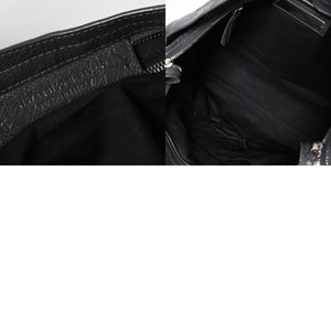 極美品 BALENCIAGA バレンシアガ ザ シティ 2WAY ハンドバッグ 115748 ショルダーバッグ ダークグレー シルバー金具 中古 4a007008