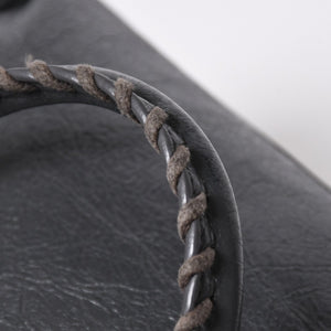 BALENCIAGA バレンシアガ クラシック シティ 2WAY ショルダーバッグ 431621 ダークグレー ゴールド金具 美品 中古 4a007006