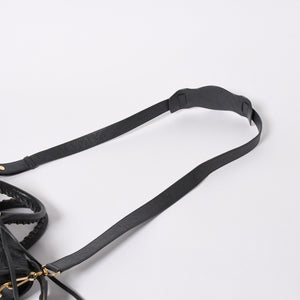 BALENCIAGA バレンシアガ クラシック シティ 2WAY ショルダーバッグ 431621 ダークグレー ゴールド金具 美品 中古 4a007006