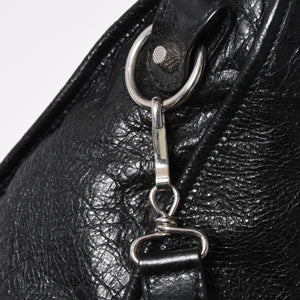 BALENCIAGA バレンシアガ ザ ジャイアントシティ 2WAY ハンドバッグ 281770 ショルダーバッグ ブラック シルバー金具 美品 中古 4a007005