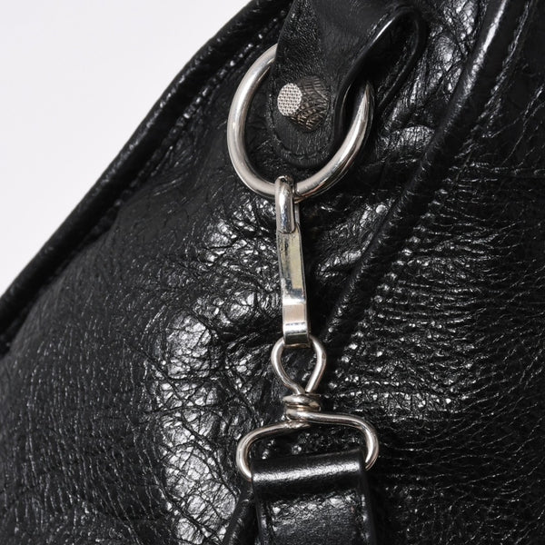 BALENCIAGA バレンシアガ ザ ジャイアントシティ 2WAY ハンドバッグ 281770 ショルダーバッグ ブラック シルバー金具 美品 中古 4a007005