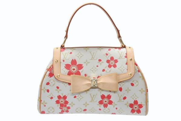 極美品 LOUIS VUITTON ルイヴィトン サックレトロPM ハンドバッグ モノグラム チェリーブロッサム 村上隆 M92014 中古 4b007005