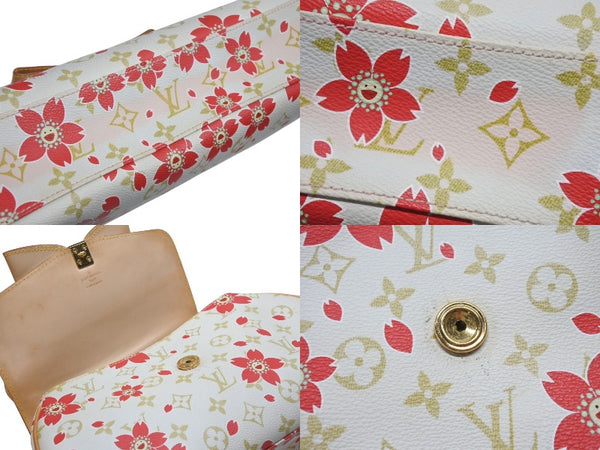 極美品 LOUIS VUITTON ルイヴィトン サックレトロPM ハンドバッグ モノグラム チェリーブロッサム 村上隆 M92014 中古 4b007005