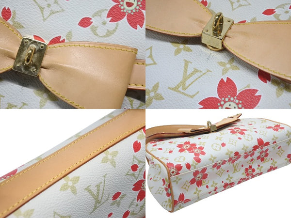 極美品 LOUIS VUITTON ルイヴィトン サックレトロPM ハンドバッグ モノグラム チェリーブロッサム 村上隆 M92014 中古 4b007005