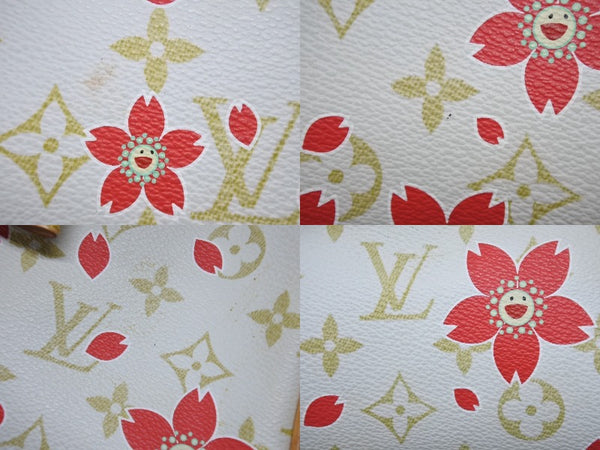 極美品 LOUIS VUITTON ルイヴィトン サックレトロPM ハンドバッグ モノグラム チェリーブロッサム 村上隆 M92014 中古 4b007005