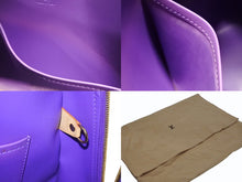 Load image into Gallery viewer, 極美品 LOUIS VUITTON ルイヴィトン モノグラム サットン ハンドバッグ ミニボストン ヴァイオレット M91081 パープル系 中古 4b007008