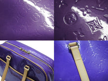 Load image into Gallery viewer, 極美品 LOUIS VUITTON ルイヴィトン モノグラム サットン ハンドバッグ ミニボストン ヴァイオレット M91081 パープル系 中古 4b007008