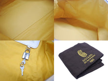 画像をギャラリービューアに読み込む, 極美品 GOYARD ゴヤール ボーイング 65 ヘリンボーン PVC レザー ボストンバッグ ホワイト 中古 4b007009