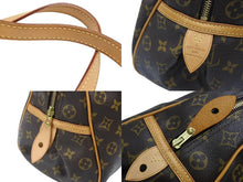 Load image into Gallery viewer, 極美品 LOUIS VUITTON ルイヴィトン モントルグイユGM ハンドバッグ M95566 ブラウン PVC レザー ゴールド金具 中古 4b007014