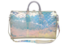 画像をギャラリービューアに読み込む, 新品同様 LOUIS VUITTON ルイヴィトン キーポル バンドリエール50 ボストンバッグ M53271 PVC プリズム ビニール マルチカラー 中古 4b007018