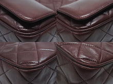 画像をギャラリービューアに読み込む, CHANEL シャネル チェーンショルダーバッグ 3番台 ココマーク フリンジ レザー ボルドー ゴールド金具 美品 中古 4b007025