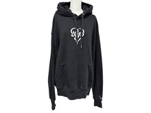 画像をギャラリービューアに読み込む, BLACKPINK ブラックピンク VERDYコラボ パーカー BORNPINKツアーグッズ ブラック コットン ポリエステル サイズM 美品 中古 4b007031