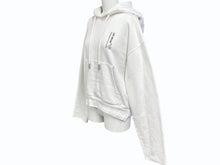 画像をギャラリービューアに読み込む, OFF WHITE オフホワイト パーカー 錠剤プリント ロゴ OMBB031S 18192081 コットン ホワイト ブラック サイズXS 良品 中古 4b007033