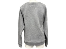 画像をギャラリービューアに読み込む, CELINE セリーヌ トリオンフ スウェット ロゴ ワンポイント ガジェット 2Y090345F グレー コットン 中古 4b007036