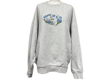 画像をギャラリービューアに読み込む, KITH キス 花柄刺繍 グレー スウェット ヘビーウエイト パイル地 コットン ポリエステル ポリウレタン Ⅿ 美品 中古 4b007039