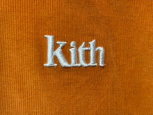 画像をギャラリービューアに読み込む, KITH キース コーデュロイ ハーフジップ 半袖トラックジャケット SS2022 RN140659 オレンジ コーデュロイ サイズXL 美品 中古 4b007041