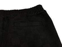 画像をギャラリービューアに読み込む, KITH スウェットパンツ チェック柄 ストレッチ素材 ブラック ポリエステル レーヨン ポリウレタン サイズS RN140659 美品 中古 4b007055