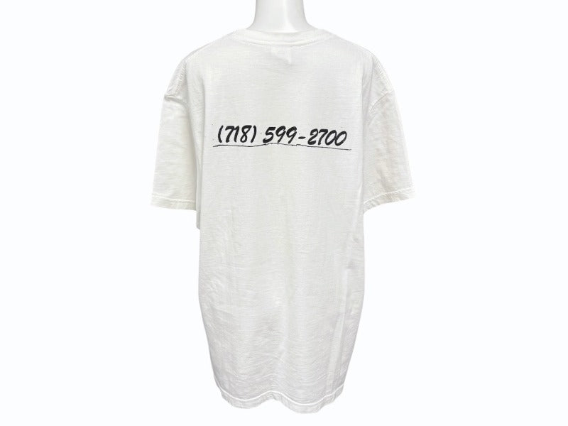 Supreme シュプリーム 17AW Box Logo Tee ボックスロゴ 半袖Tシャツ サイズM ホワイト Brooklyn Open記念 美品 中古 4b007058